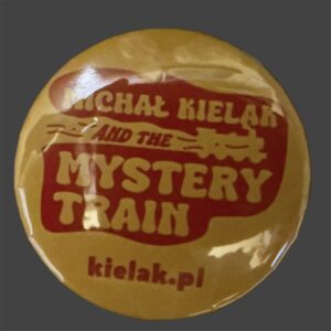 Przypinka metalowa The Mystery Train 5cm